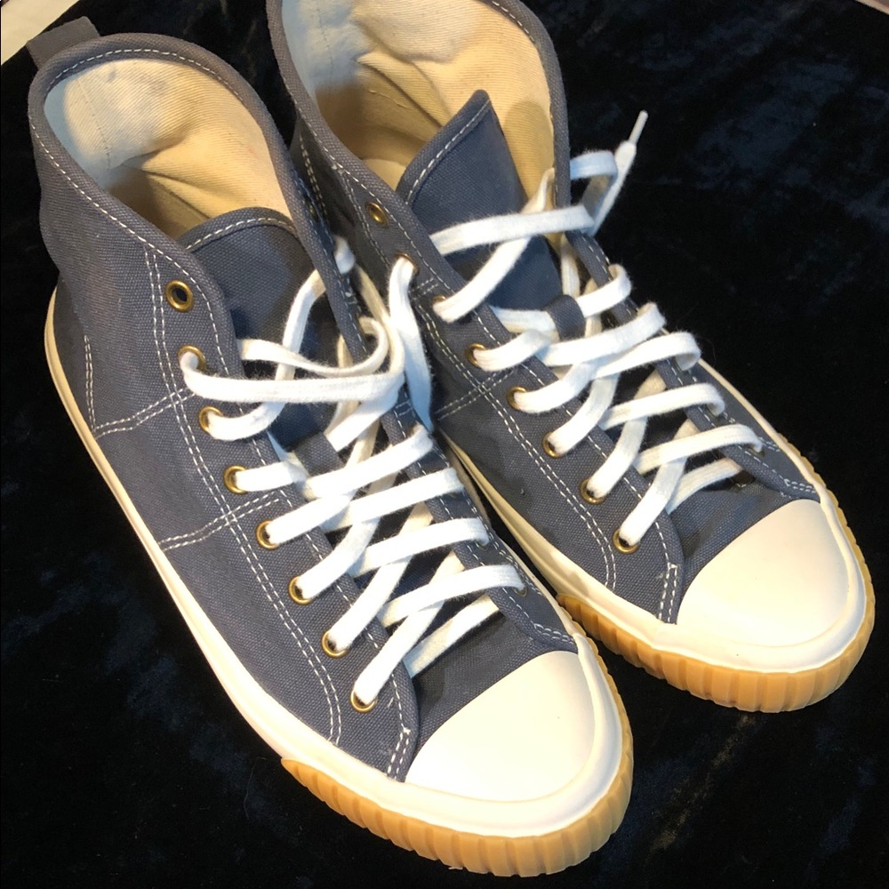 J Crew women’s Classic HiTop Canvas Sneakers  8